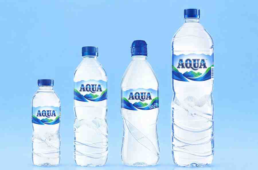 air aqua berasal dari gunung apa
