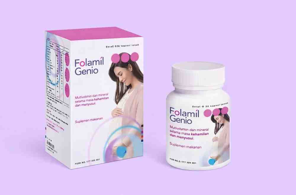 folamil genio untuk kandungan berapa bulan