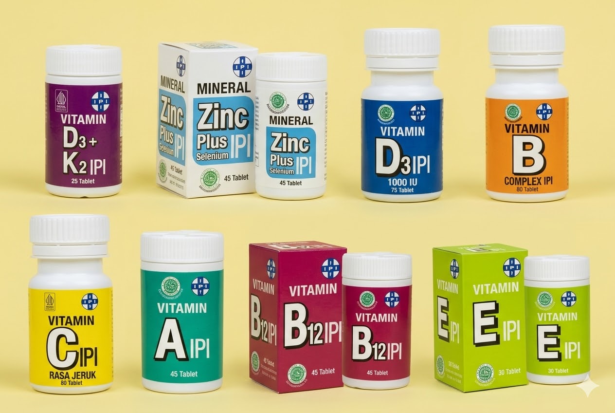 Jenis Vitamin IPI dan Manfaatnya