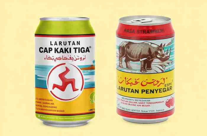 Larutan Cap Badak dan Cap Kaki Tiga Bagus Mana