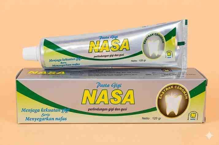 Pasta Gigi NASA Asli dan Palsu