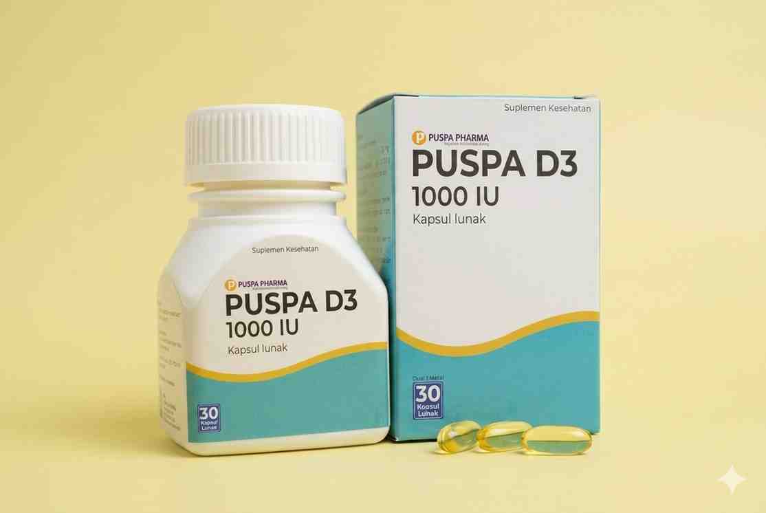 Puspa D3 1000 IU Apakah Aman dan Halal