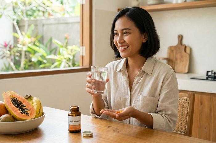 Merasakan manfaat pencernaan yang lebih nyaman setelah disiplin menerapkan Aturan Minum Zestmag setiap hari