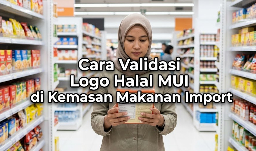 Melakukan verifikasi data awal sebagai bagian dari langkah dasar untuk Cek Logo Halal pada kemasan makanan luar negeri.