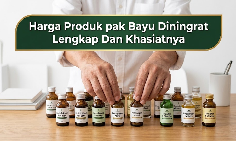 Mengeksplorasi lima belas varian produk utama dari Herbal pak Bayu Diningrat beserta khasiatnya masing-masing.